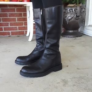 Sergio rossi riding boots unisex womens 11 men 9.5